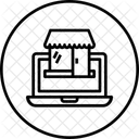 Online Einzelhandel Shop Symbol