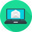 Online Email At The Rate Sign Icon
