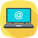 Online Email At The Rate Sign Icon