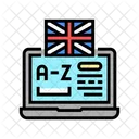 Online English Learning  Icon