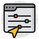 Online Equalizer Volume Controller Volume Adjuster Icon