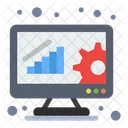 Online Evaluation Data Management Data Analytics Icon