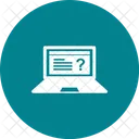 Online Exam Laptop Icon