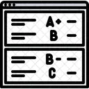 Online Exam Grades  Icône