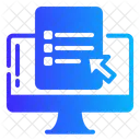 Online exam  Icon