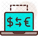Online Exchange Money Transfer Money Exchange Icon