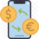 Online Exchange Money  Icon