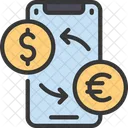 Online Exchange Money  Icon