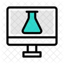 Online Experiment Lab Experiment Icon