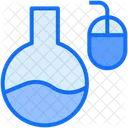 Online Experiment Lab Chemistry Icon