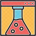 Online Experiment Online Research Online Laboratory Icon