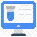 Test Tube Chemistry Online Experiment Icon
