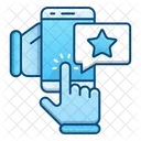 Online Feedback Rate Icon