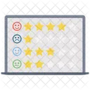 Ratings Online Feedback Star Ratings Icon