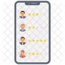 Ratings Online Feedback Star Ratings Icon