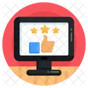 Online Ratings Online Feedback Online Rankings Icon