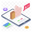 Digital Feedback Media Feedback Online Feedback Icon