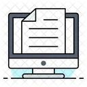 File Document Screen Icon