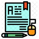 File Pen Education Icon