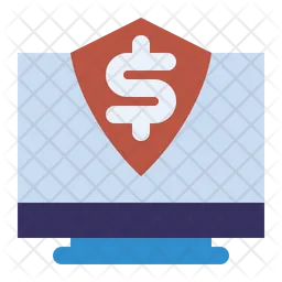 Online Finance Security  Icon