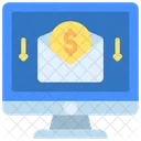 Online Financial Mail  Icon