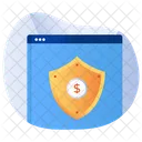 Online Financial Security  Icon