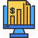 Online Finanzanalyse Online Finanzbericht Finanzanalyse Symbol