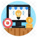Online-Finanzidee  Symbol