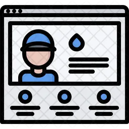 Online find plumber  Icon