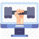 Online Fitness  Icon