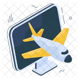 Online Flight  Icon