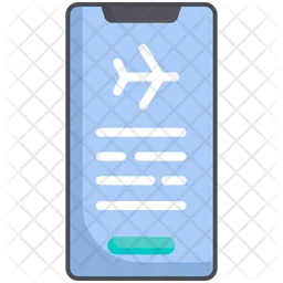 Online Flight Booking  Icon