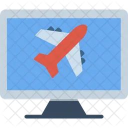 Online Flight Booking  Icon