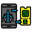Flight Checkin Aviation Icon