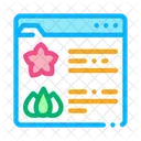 Flower Shop Web Icon