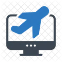 Online-Flug  Symbol