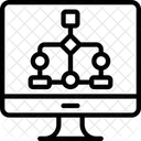 Online-Flussdiagramm  Symbol