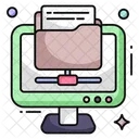 Online Folder Document Doc Icon