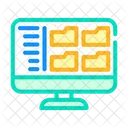 Online Folder Browse Folder Icon