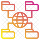 File Data Network Icon