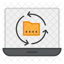 Online Folder Recycling Folder Repeat Folder Reload Icon
