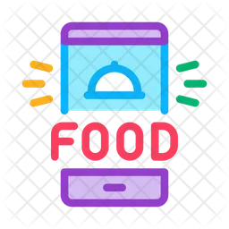 Online Food  Icon