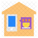 House Shopping Smartphone Icon