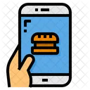 Food Order Smartphone Icon