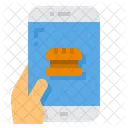 Food Order Smartphone Icon