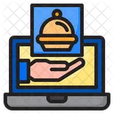 Food Delivery Shopping Icon