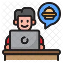 Food Delivery Package Icon