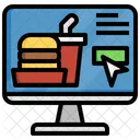 Online Food Order Online Burger Order Food Order Icon