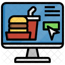 Online Food Order  Icon