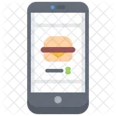 Online food ordering app  Icon